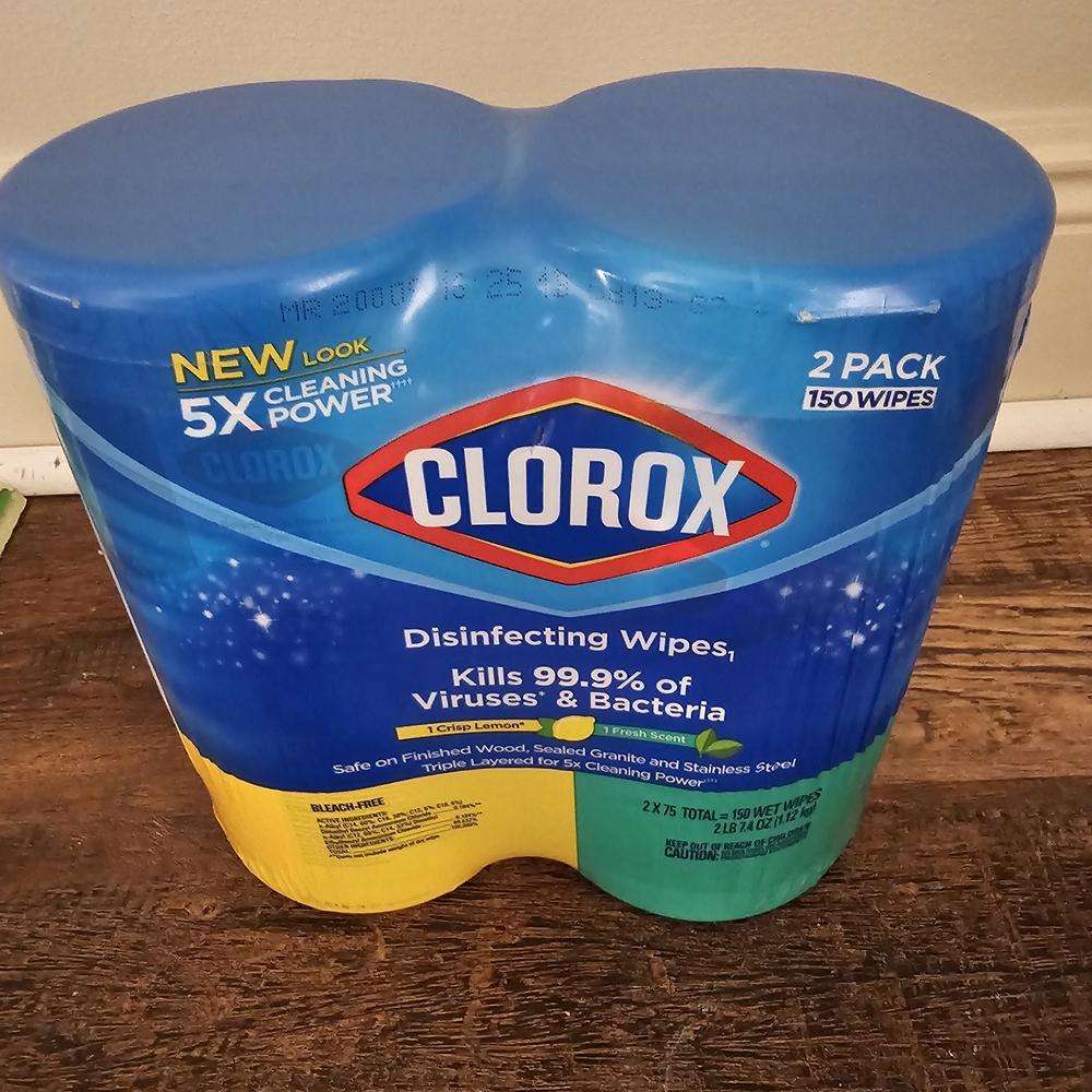Clorox 2-Pack Disinfecting Wipes - 75x2 150wipes